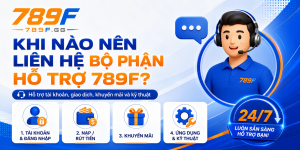 Các nhóm vấn đề người dùng có thể liên hệ bộ phận hỗ trợ 789F để được tiếp nhận và hướng dẫn xử lý.